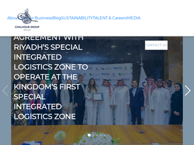 'chalhoubgroup.com' screenshot