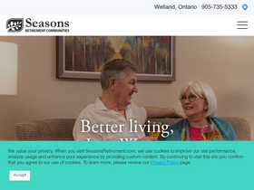 'seasonsretirement.com' screenshot