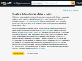 'amazon.it' screenshot