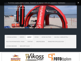 'zmierzymyczas.pl' screenshot