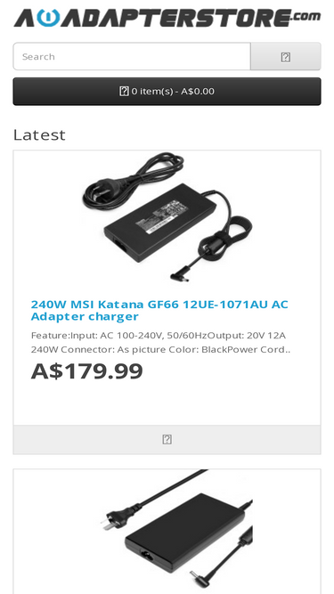 auadapterstore.com