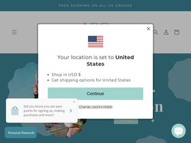 APG Personalised homepage screenshot
