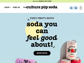 drinkculturepop.com homepage screenshot