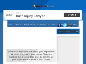 'mimastech.com' screenshot