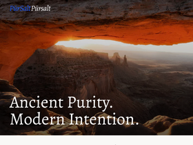 pur-salt.com homepage screenshot