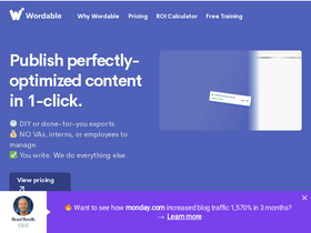 'wordable.io' screenshot
