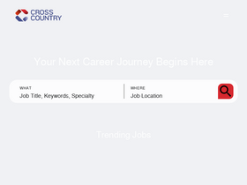 'crosscountry.com' screenshot