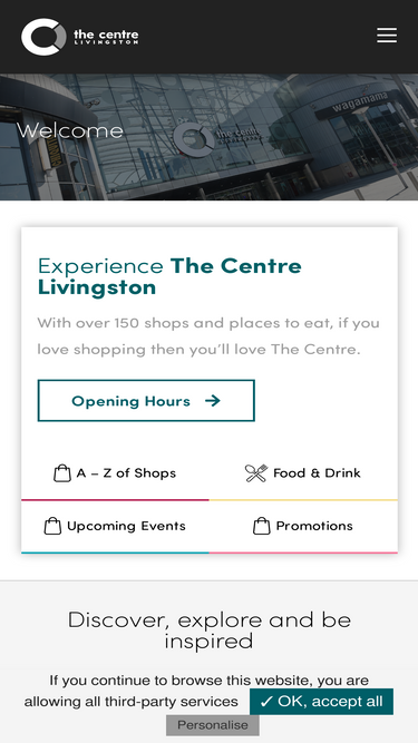 thecentrelivingston.com