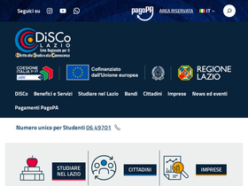 'laziodisco.it' screenshot