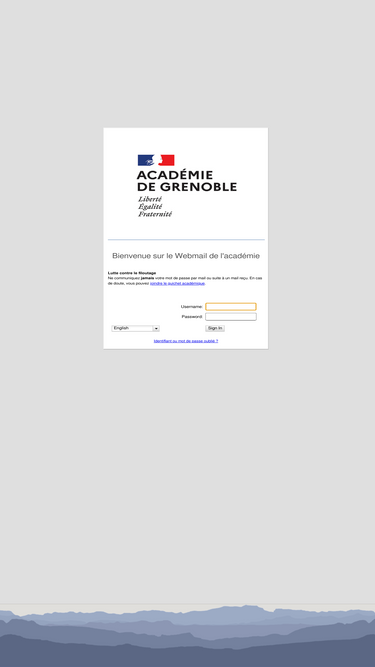 webmail.ac-grenoble.fr