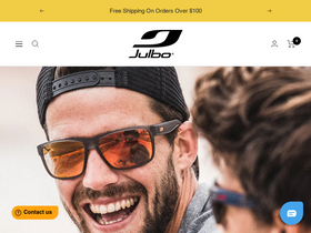 'julbo.com' screenshot
