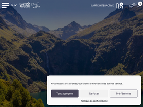 'hautegaronnetourisme.com' screenshot