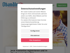 'obandln.de' screenshot
