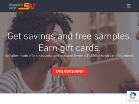 'shoppersvoice.ca' screenshot