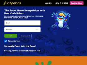'funzpoints.com' screenshot