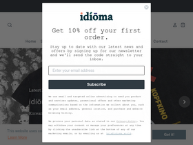 'idioma.world' screenshot