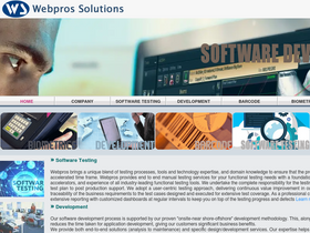 'webprosindia.com' screenshot