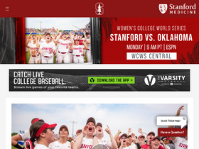 'gostanford.com' screenshot