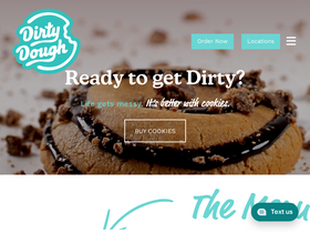 'dirtydoughcookies.com' screenshot