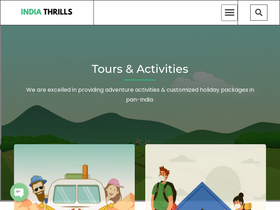 'indiathrills.com' screenshot
