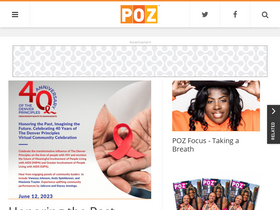 'poz.com' screenshot