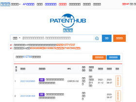 'patenthub.cn' screenshot