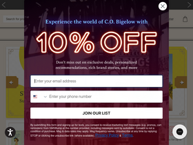 'bigelowchemists.com' screenshot