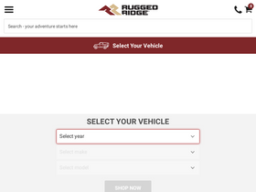 'ruggedridge.com' screenshot