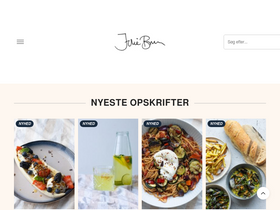 'juliebruun.com' screenshot