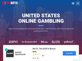 'usbets.com' screenshot