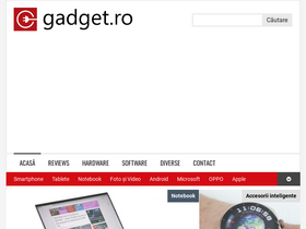 'gadget.ro' screenshot