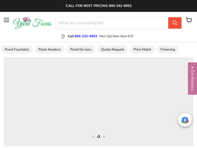 Yard Focus homepage screenshot