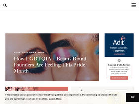 'beautyindependent.com' screenshot
