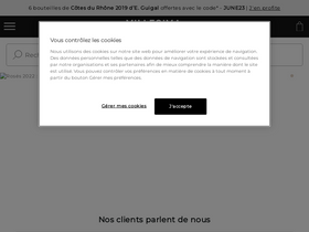 'millesima.fr' screenshot