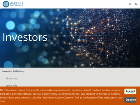 ir.appliedmaterials.com