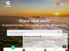 'park4night.com' screenshot
