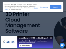 '3dprinteros.com' screenshot
