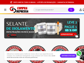 compradepressa.com.br homepage screenshot