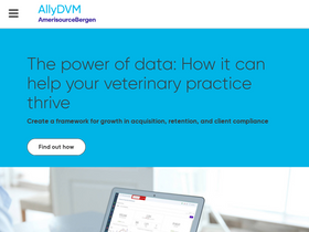 'allydvm.com' screenshot