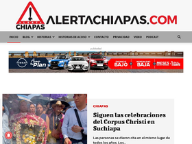 'alertachiapas.com' screenshot