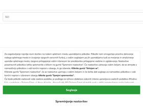 'eobutev.si' screenshot