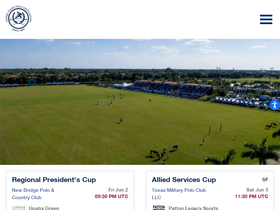 'uspolo.org' screenshot