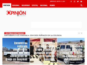 'opinionsonora.com' screenshot