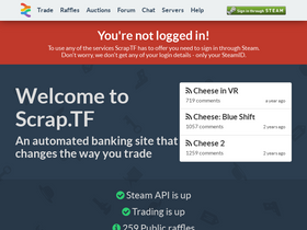 'scrap.tf' screenshot