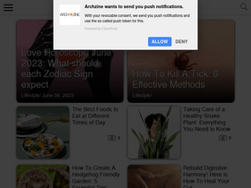 'archziner.com' screenshot