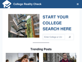 'collegerealitycheck.com' screenshot