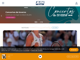 'jb.fm' screenshot