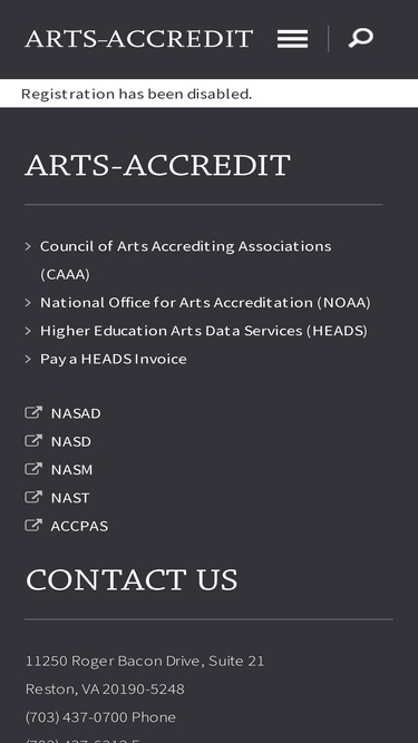 arts-accredit.org