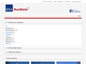 'realestatesales.gov' screenshot