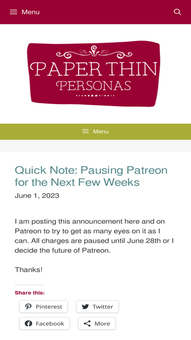 paperthinpersonas.com